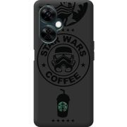 Черный чехол BoxFace OnePlus Nord CE 3 Lite Dark Coffee