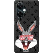 Черный чехол BoxFace OnePlus Nord CE 3 Lite looney bunny