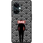 Черный чехол BoxFace OnePlus Nord CE 3 Lite Man Pattern