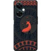 Черный чехол BoxFace OnePlus Nord CE 3 Lite Ornament