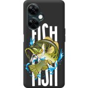 Черный чехол BoxFace OnePlus Nord CE 3 Lite Fish