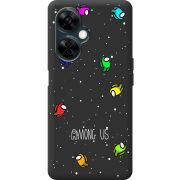 Черный чехол BoxFace OnePlus Nord CE 3 Lite Among Us Invisible