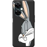 Черный чехол BoxFace OnePlus Nord CE 3 Lite Lucky Rabbit