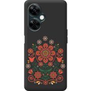 Черный чехол BoxFace OnePlus Nord CE 3 Lite Ukrainian Ornament