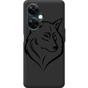Черный чехол BoxFace OnePlus Nord CE 3 Lite Wolf
