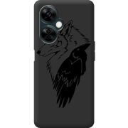 Черный чехол BoxFace OnePlus Nord CE 3 Lite Wolf and Raven
