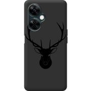 Черный чехол BoxFace OnePlus Nord CE 3 Lite Deer