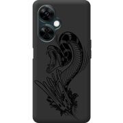 Черный чехол BoxFace OnePlus Nord CE 3 Lite Snake