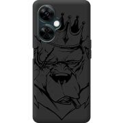 Черный чехол BoxFace OnePlus Nord CE 3 Lite Bear King