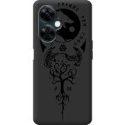 Черный чехол BoxFace OnePlus Nord CE 3 Lite Hugin and Munin