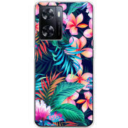 Чехол BoxFace OnePlus Nord N20 SE flowers in the tropics