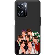 Черный чехол BoxFace OnePlus Nord N20 SE BTS