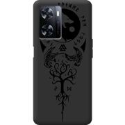Черный чехол BoxFace OnePlus Nord N20 SE Hugin and Munin