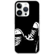 Чехол BoxFace Apple iPhone 15 Pro Black Sneakers