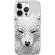 Чехол BoxFace Apple iPhone 15 Pro White Wolf