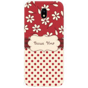 Чехол Uprint Samsung J730 Galaxy J7 (2017) Именной Polka Dots