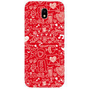 Чехол Uprint Samsung J730 Galaxy J7 (2017) Happy Valentines