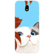 Чехол Uprint Samsung J730 Galaxy J7 (2017) Wondering Cat