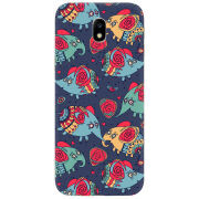 Чехол Uprint Samsung J730 Galaxy J7 (2017) Flying Elephants