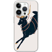 Чехол BoxFace Apple iPhone 15 Pro Max Black Deer