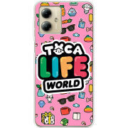 Чехол BoxFace Motorola G14 Toca Boca Life World