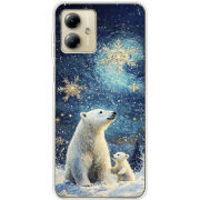Чехол BoxFace Motorola G14 Північні ведмеді