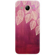 Чехол Uprint Huawei Y3 2017 Gold Leaves