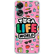 Чехол BoxFace OPPO A78 4G Toca Boca Life World