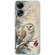 Чехол BoxFace OPPO A78 4G Christmas Owl