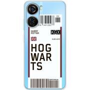Прозрачный чехол BoxFace ZTE Blade V40 Design Ticket Hogwarts