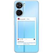 Прозрачный чехол BoxFace ZTE Blade V40 Design Insta