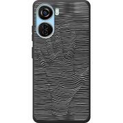 Черный чехол BoxFace ZTE Blade V40 Design Optical Hand