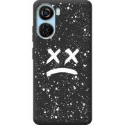 Черный чехол BoxFace ZTE Blade V40 Design Sad Way
