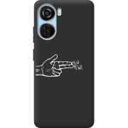 Черный чехол BoxFace ZTE Blade V40 Design Pew Pew