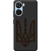 Черный чехол BoxFace ZTE Blade V40 Design Ukrainian Trident