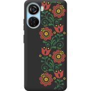 Черный чехол BoxFace ZTE Blade V40 Design Ethno