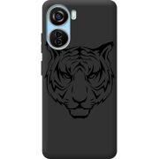 Черный чехол BoxFace ZTE Blade V40 Design Tiger