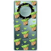 Прозрачный чехол BoxFace Honor Magic 5 Lite 5G Pattern Baby Yoda