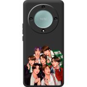 Черный чехол BoxFace Honor Magic 5 Lite 5G BTS