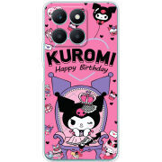 Чехол BoxFace Honor X6a День народження Kuromi