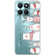 Прозрачный чехол BoxFace Honor X6a The Friendly Beasts