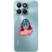Прозрачный чехол BoxFace Honor X6a Selena Gomez