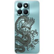 Прозрачный чехол BoxFace Honor X6a Chinese Dragon