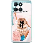 Прозрачный чехол BoxFace Honor X6a Travel Girl