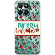 Прозрачный чехол BoxFace Honor X6a Vintage Christmas Pattern