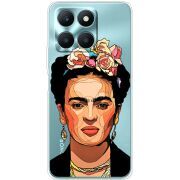 Прозрачный чехол BoxFace Honor X6a Фрида Кало