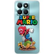 Прозрачный чехол BoxFace Honor X6a Super Mario