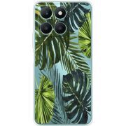 Прозрачный чехол BoxFace Honor X6a Palm Tree