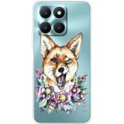 Прозрачный чехол BoxFace Honor X6a Winking Fox