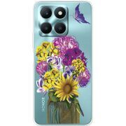 Прозрачный чехол BoxFace Honor X6a My Bouquet